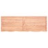 Tablero mesa madera roble tratada marrón claro 180x60x(2-4)