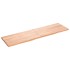 Tablero mesa madera roble tratada marrón claro 180x50x(2-4)