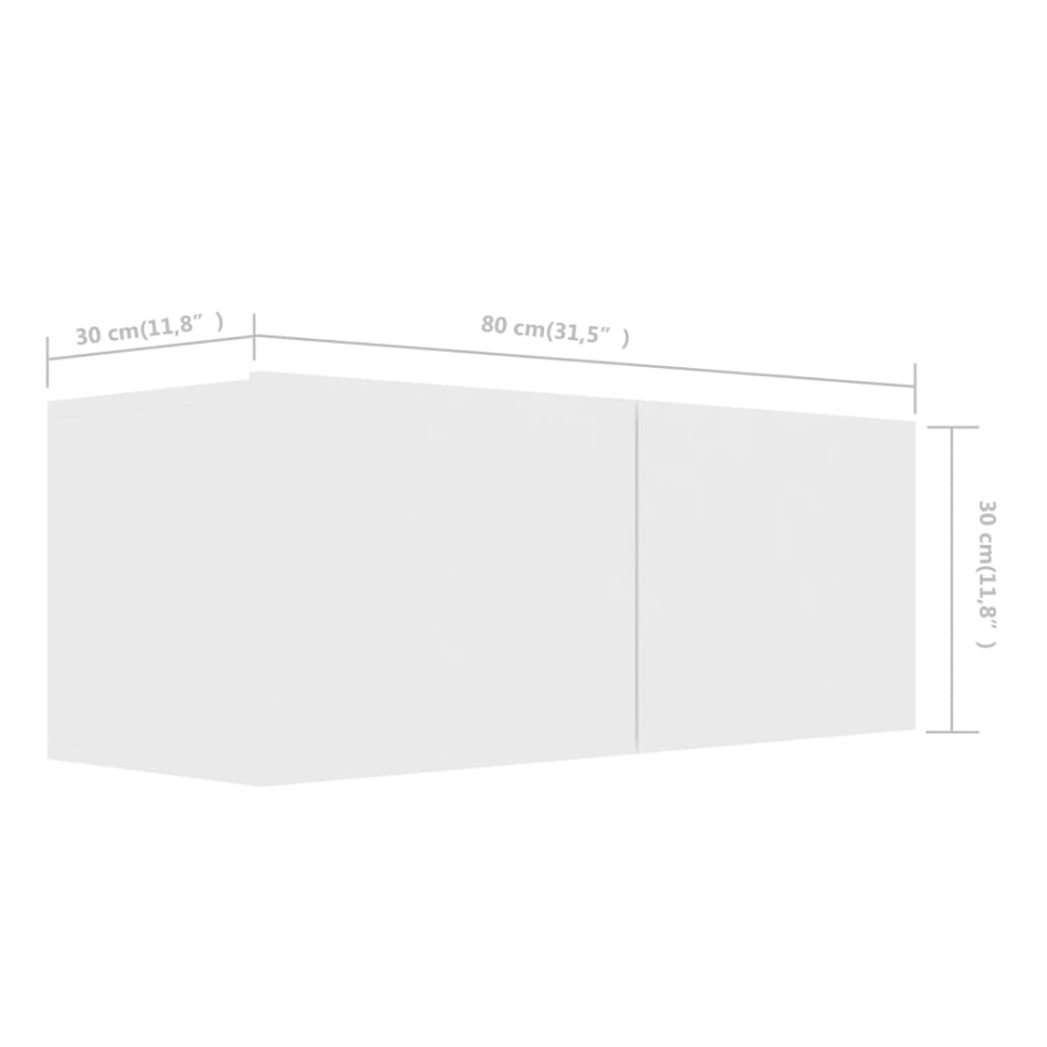 Set de muebles de salón TV 5 piezas madera de ingeniería