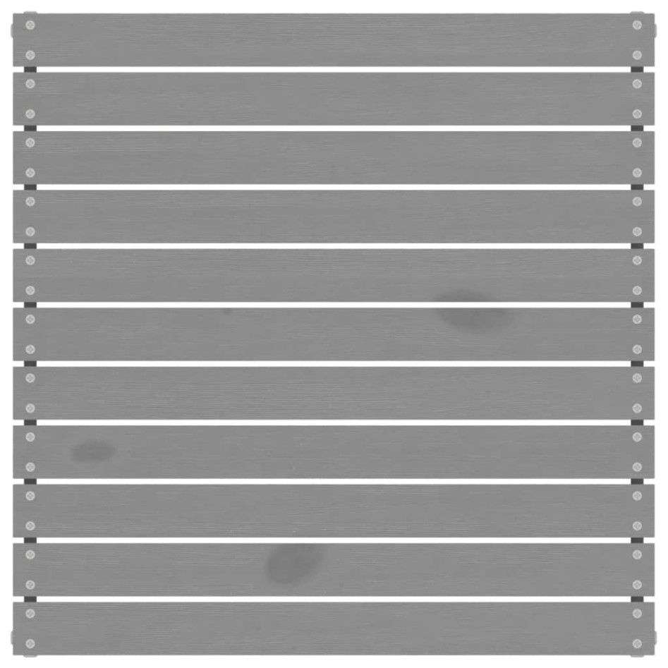 Juego de muebles de jardín 7 piezas madera maciza de pino