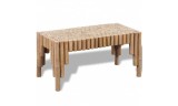 Mesa de centro de palos de Bambú, modelo Bamboline
