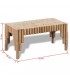 Mesa de centro de palos de Bambú, modelo Bamboline
