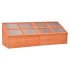 Invernadero de madera 180x57x62