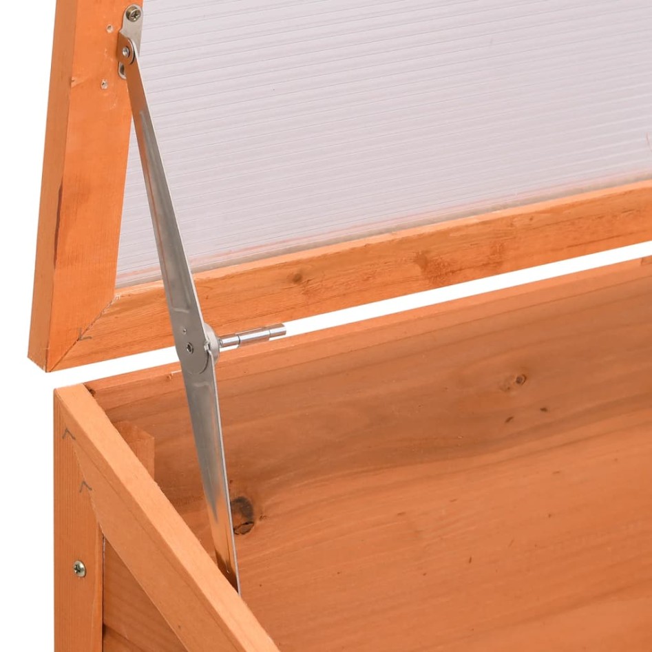 Invernadero de madera 180x57x62