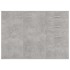 Aparador de madera contrachapada gris hormigón 105x30x75