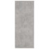 Aparador de madera contrachapada gris hormigón 105x30x75