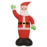 Papá Noel inflable de Navidad con LED 820