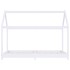 Estructura de cama infantil madera maciza pino blanco 70x140