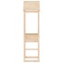 Torre de juegos madera maciza de pino 52,5x46,5x206,5