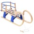 Trineo plegable con respaldo madera contrachapada 110