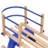 Trineo plegable con respaldo madera contrachapada 110
