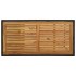Mesa bar estante almacenaje 120x60x110 cm ratán sintético