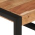 Mesas apilables 3 uds madera maciza con acabado de