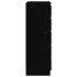Cajonera de madera contrachapada negro 60x36x103