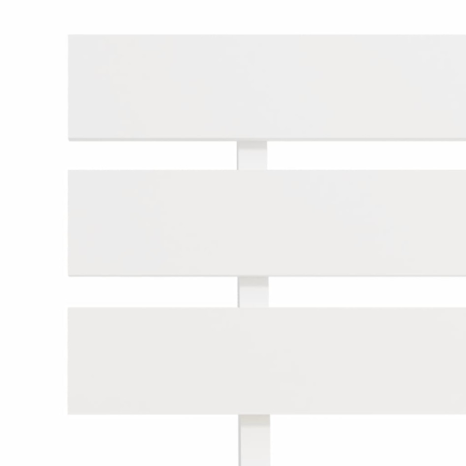 Estructura de cama de madera maciza de pino blanco 140x200