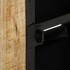 Mueble para TV de madera maciza de mango rugosa 110x30x45