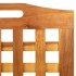 Biombo de 3 paneles de madera maciza de acacia 121,5x2x180