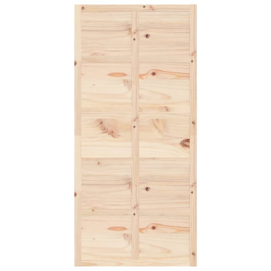 Puerta de granero madera maciza pino 100x1,8x214