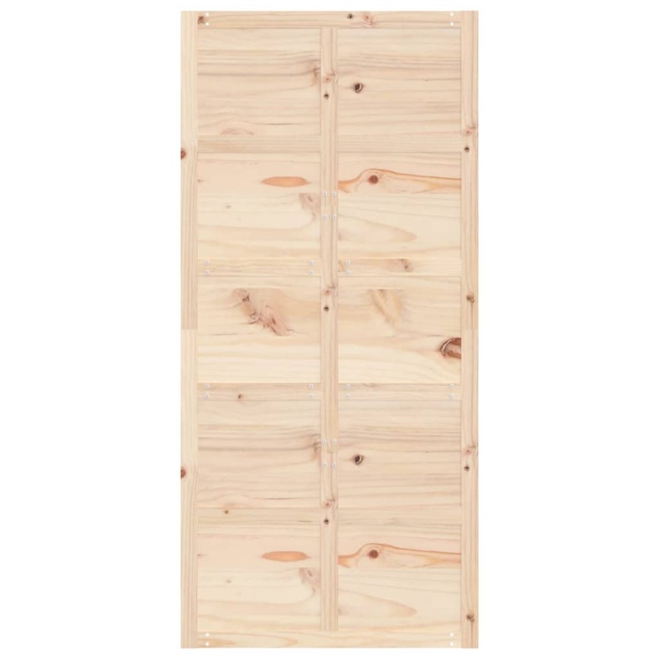 Puerta de granero madera maciza pino 100x1,8x214
