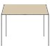 Carpa acero y tela beige 4x3