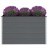 Arriate de WPC gris 150x50x91