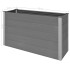 Arriate de WPC gris 150x50x91