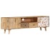 Mueble de TV de madera maciza de mango 140x30x40