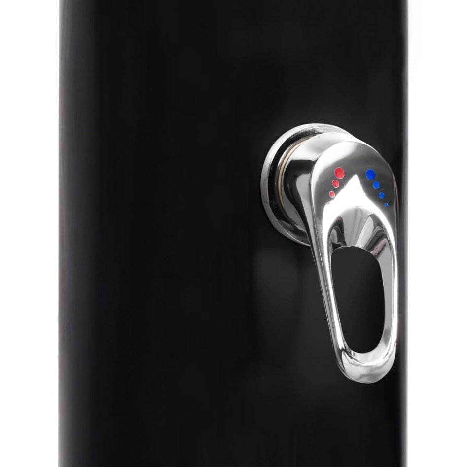 Ducha solar de jardín con alcachofa y grifo 40