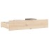 Cajones de cama 4 unidades madera maciza de