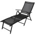 Tumbona plegable de aluminio