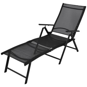 Tumbona plegable de aluminio