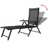 Tumbona plegable de aluminio
