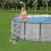 Bestway Flowclear Escalera de piscina de seguridad 4 escalones 122 cm