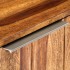 Mueble para TV madera maciza de sheesham 140x30x40