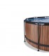 Piscina circular climatizada madera 360