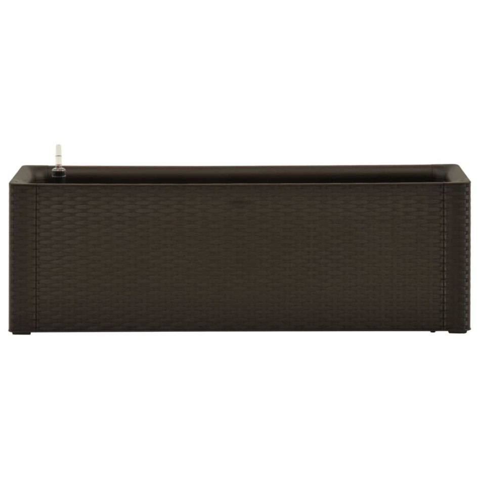 Arriate con sistema de riego automático moca 100x43x33