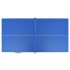 Mesa de ping pong con red azul 152x76x66