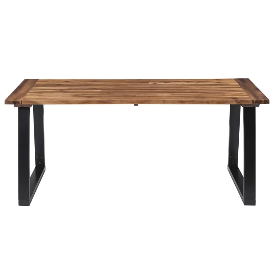 Mesa de comedor demadera de acacia maciza 180x90