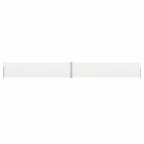 Toldo lateral retráctil para patio color crema 170x1200