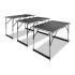 Mesas de empapelar plegables de altura ajustable 3