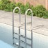 Escalera para piscina acero inoxidable 304 54x38x158