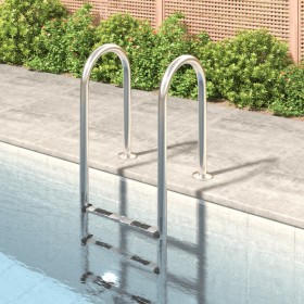 Escalera para piscina acero inoxidable 304 54x38x158