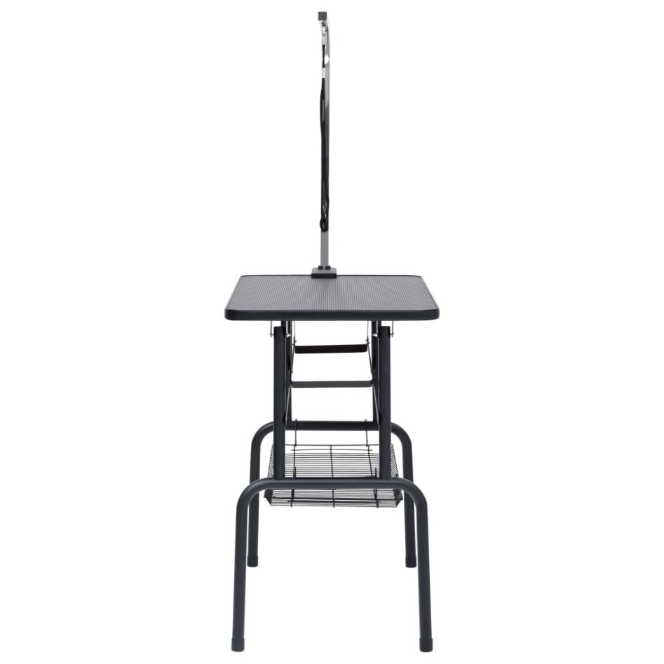 Mesa de aseo ajustable para perros con 1 lazo y