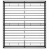 Estructura de cama de metal negra 180x200