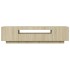 Mueble de TV con luces LED roble Sonoma 160x35x40
