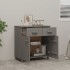 Aparador HAMAR madera maciza de pino gris claro 79x40x80