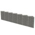 Muro de gaviones de acero 450x30x100