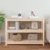 Mesa consola madera maciza de pino 110x40x74
