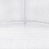 Invernadero con estructura de acero blanco 4 m² 2x2x2