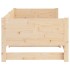 Sofá cama extraíble madera maciza de pino 2x(80x200)